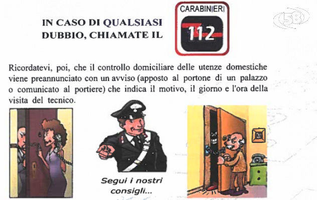 Truffe agli anziani, l'Arma dei carabinieri: 10 regole da seguire