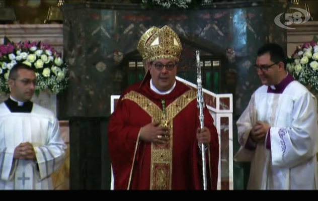 Montevergine celebra il nuovo abate con il Cardinale Sepe/VIDEO