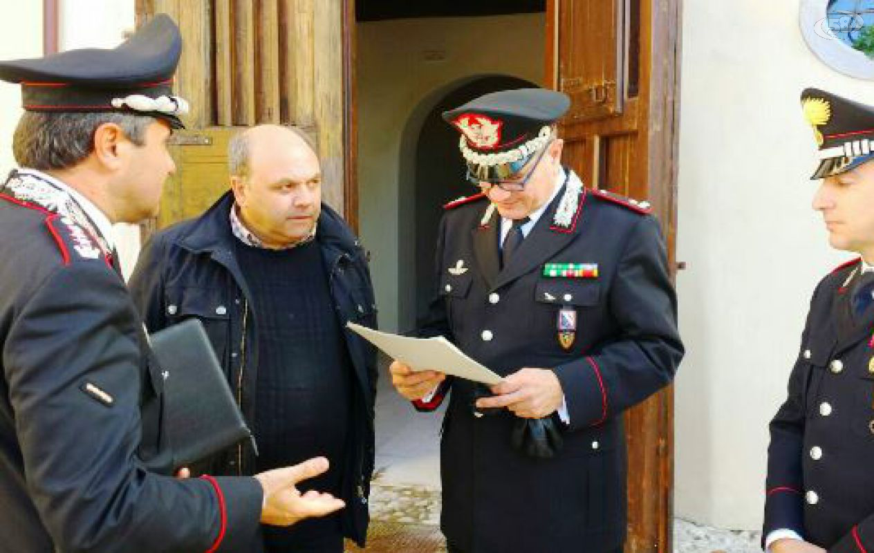 carabinieri montefusco visita carabinieri montefusco visita