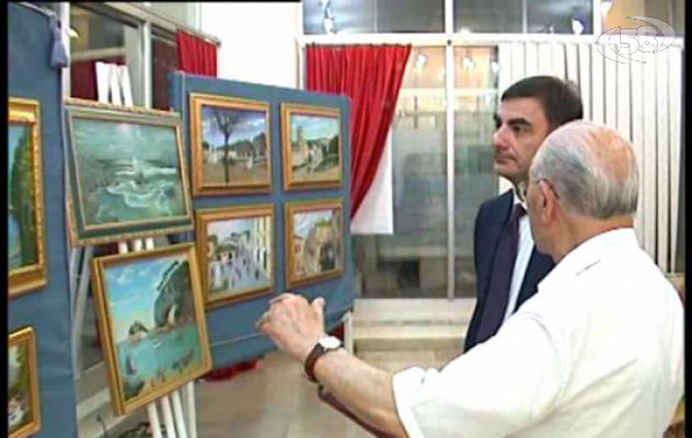 Ad Ariano in mostra le opere di Clericuzio/VIDEO