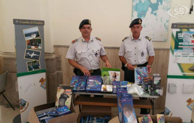 GDF Benevento: sequestrati circa 90.000 articoli di merce non conforme