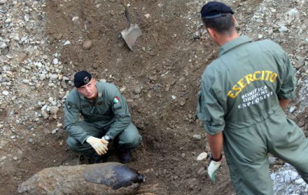 Sant'Angelo dei Lombardi, domenica il disinnesco dell'ordigno bellico