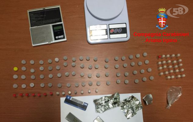 Grottaminarda, spaccia eroina in casa: arrestato 23enne