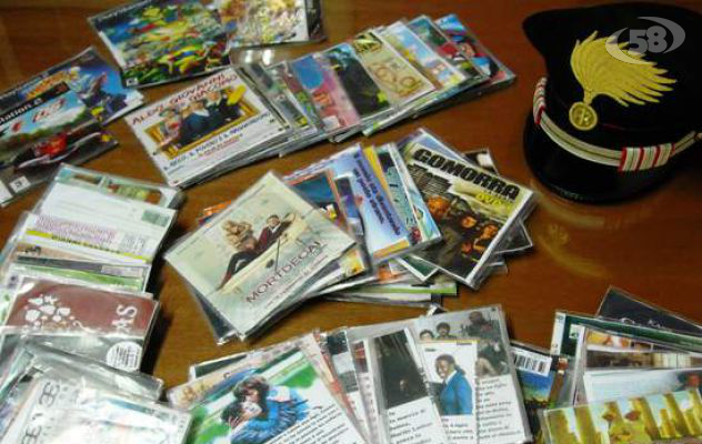 Dvd e cd falsi, pregiudicato allontanato con foglio di via