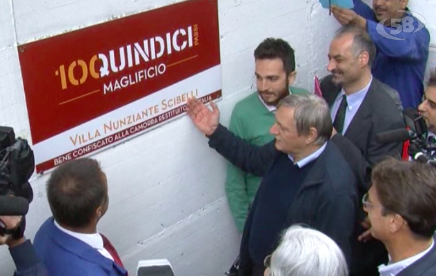 Quindici, la villa bunker non c'è più: inaugurato il Maglificio. Bindi: un giorno di festa