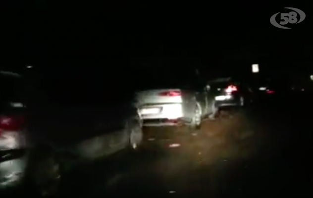 Ariano, strade al buio nei pressi della Villa Comunale/VIDEO