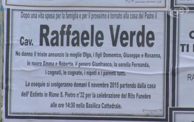 Addio Raffaele, Basilica gremita per l'ultimo saluto. Il ricordo degli amici/VIDEO