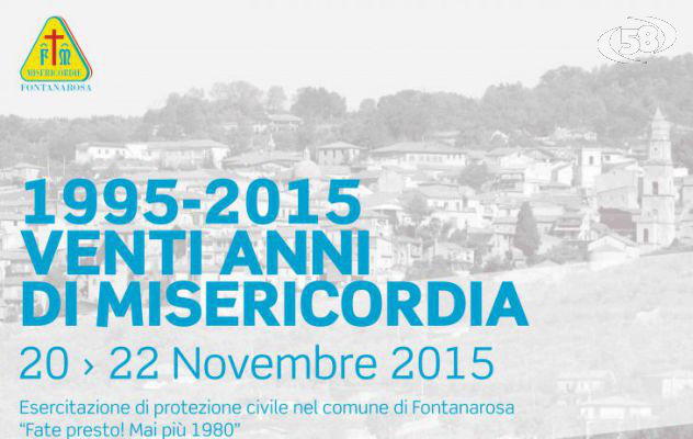 Fontanarosa, 20 anni di Misericordia. Tre giorni di iniziative, convegni ed esercitazioni