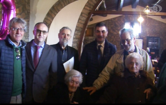 I cento anni di nonna Irene, festa grande ad Ariano/VIDEO