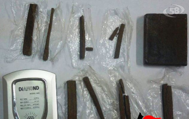 Spaccio di hashish, i carabinieri fermano giovane di Atripalda