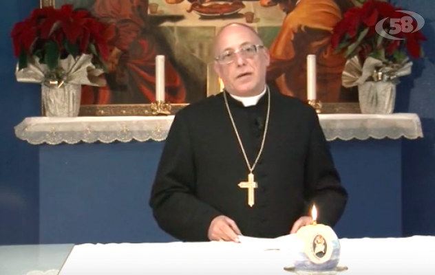 Gli auguri del Vescovo di Ariano a medici e ammalati del Frangipane/VIDEO