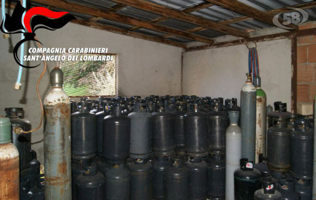 Maxi sequestro di bombole gol e gas, denunciati due commercianti