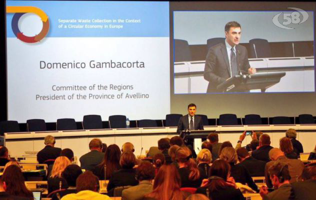 Gambacorta a Bruxelles come relatore della Commissione Ambiente