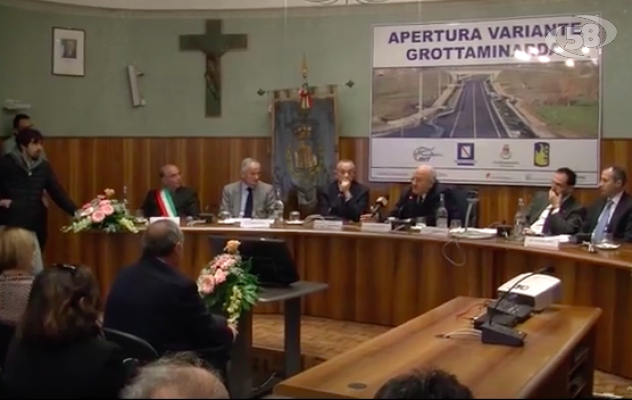 Variante di Grotta, De Luca: ''Ora altre infrastrutture e Alta Capacità''