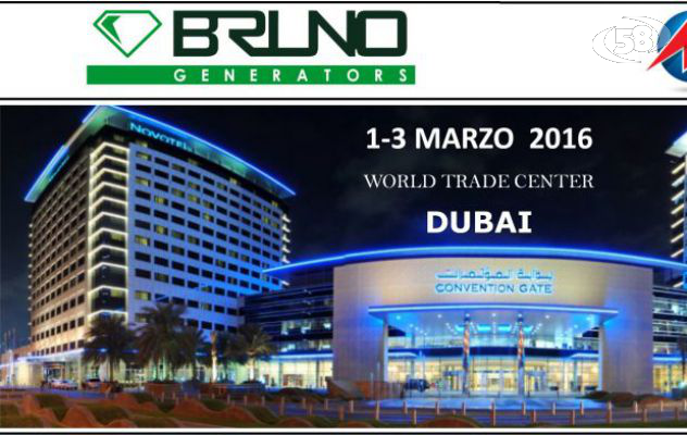 Bruno Generators vola al World Trade Center di Dubai
