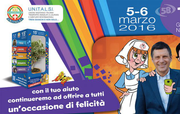 Sabato e domenica la XV Giornata nazionale Unitalsi