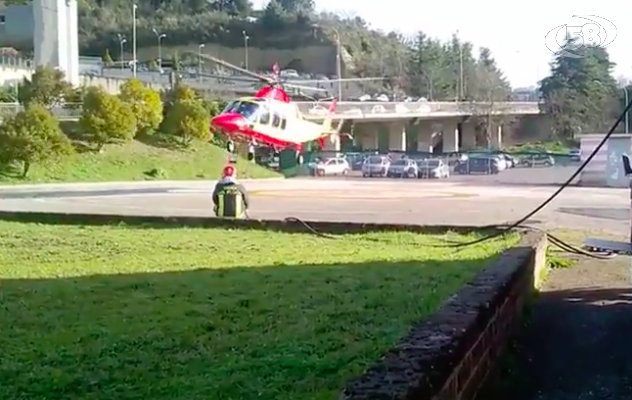 Ariano, bambino trasferito al Santobono per una crisi respiratoria