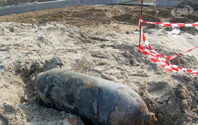 Trovata bomba inesplosa: risale alla Seconda Guerra Mondiale