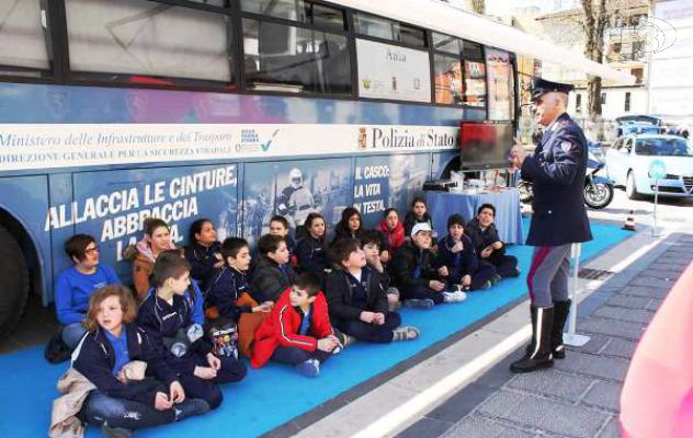 Sicurezza stradale, la Polizia alla manifestazione di Avellino