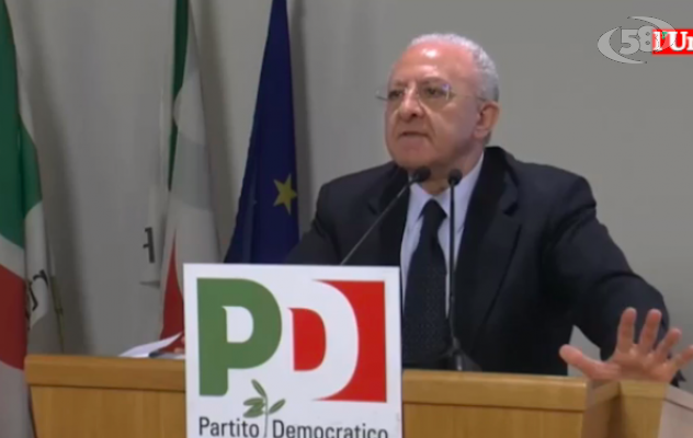 Trivelle, De Luca alla direzione Pd: ''Questo referendum non ha alcun senso''