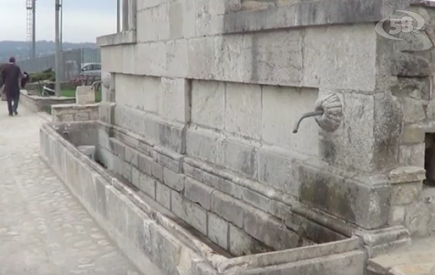 Ariano, taglio del nastro per l’antica fontana Carpino della Pila