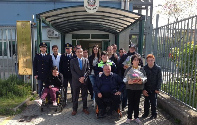 Avellino, Questura apre le porte ai ragazzi diversamente abili