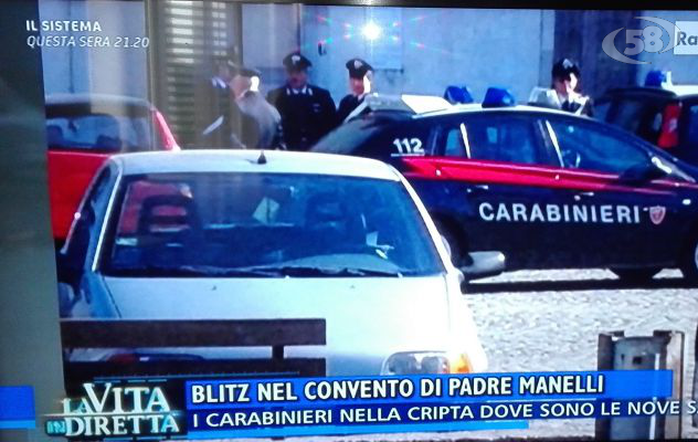 Frigento, blitz nel convento: il caso a 'La Vita in diretta'