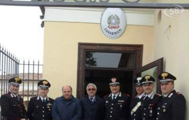 Montefusco, Sessa e Cavallo visitano la nuova Caserma