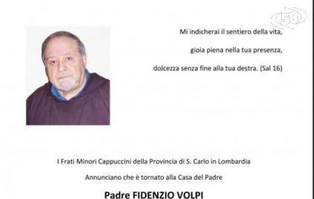Frigento, ombre sul decesso di Padre Fidenzio Volpi