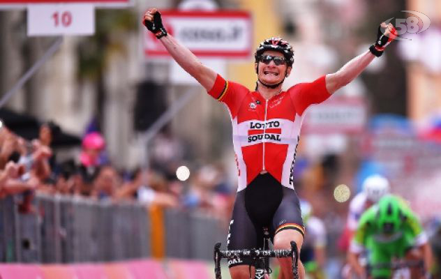 Giro d'italia, Andrè Greipel vince la quinta tappa ''irpinia-sannio''