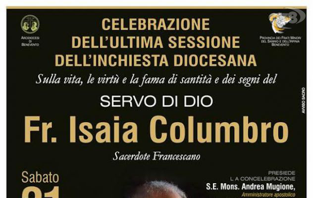 Vitulano - In memoria di padre Isaia Columbro, domani si chiude il processo di Santità
