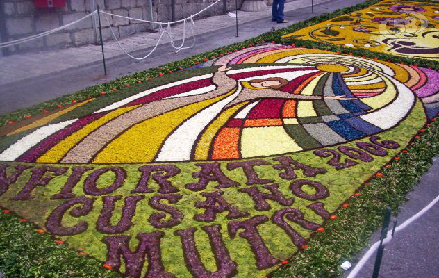 Cusano Mutri - Torna l'infiorata: domani l'evento atteso