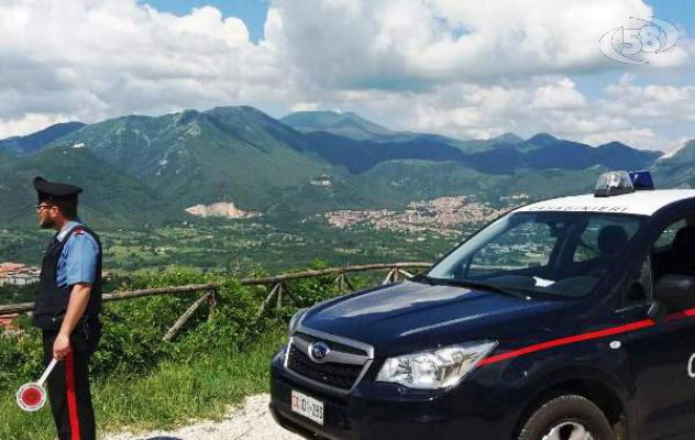 Tagliano faggi sull'altopiano del Laceno, fermati due giovani