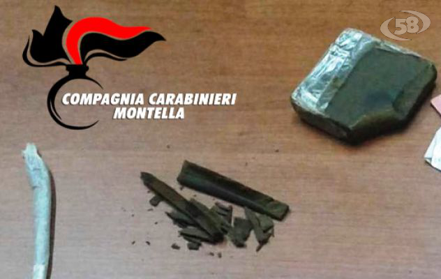 Spaccio di hashish, denunciato giovane diciottenne