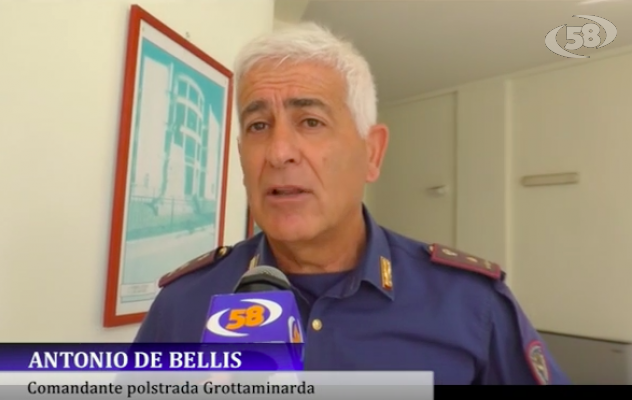 Polizia Stradale, formazione degli agenti a Grottaminarda / VIDEO