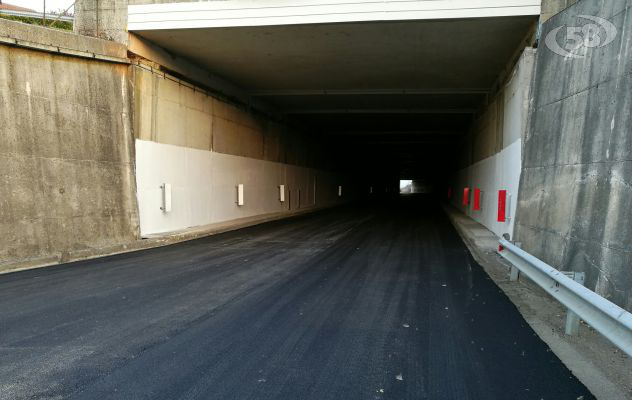 Sant'Angelo, riapre al traffico la Provinciale 279: galleria sicura