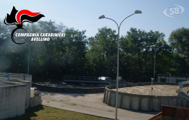 Serino, sequestrato impianto di depurazione. Sei denunce