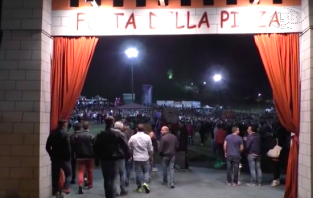 Ariano, boom per la festa della pizza: un successo che dura da 13 anni