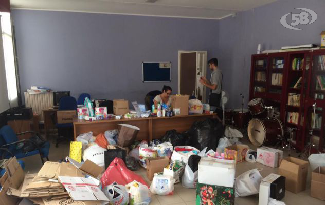 Aiuti per gli sfollati: Avellino risponde all'appello dei giovani
