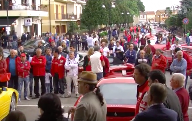 Ferrari a Sturno nel segno della sicurezza: successo per il raduno organizzato dal Club del Tricolle
