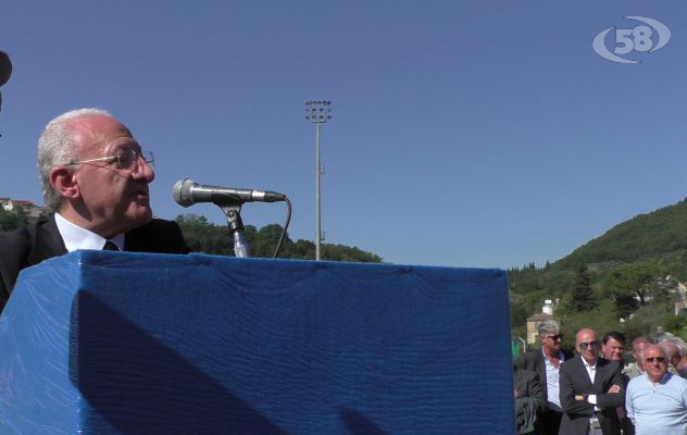 De Luca ad Ariano: con Biogem e la ricerca per sconfiggere il cancro