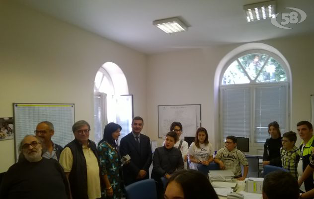 Campo Scuola della Protezione Civile di Ariano, tappa in Prefettura per venti ragazzi