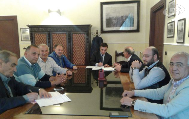 Viabilità nell’area della Baronia, Protocollo d’Intesa tra la Provincia e i Comuni