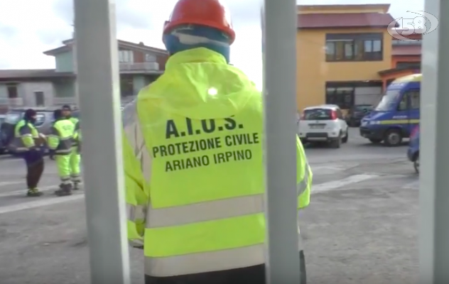 ''Don Milani'' di Ariano, prove di evacuazione in caso di calamità / VIDEO