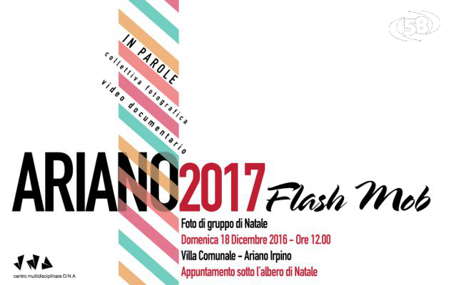 Ad Ariano Irpino il flash mob sotto l’albero di Natale