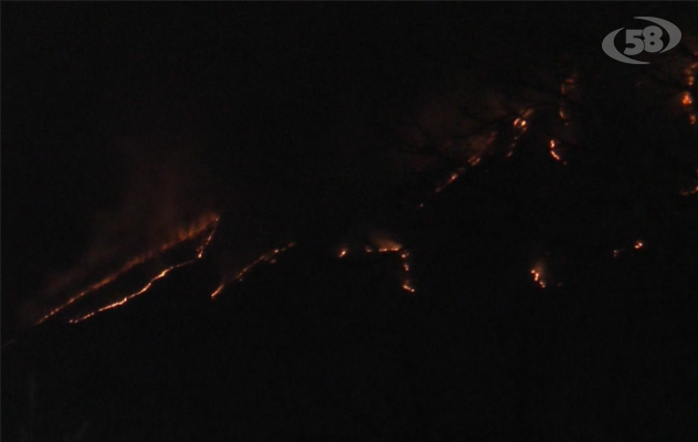 Montevergine brucia / VIDEO. Vigili del Fuoco a lavoro