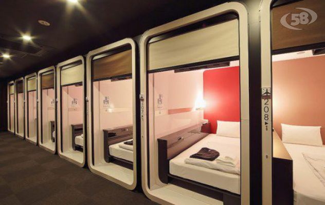 A Capodichino il primo capsule hotel d’Italia: si dorme in aeroporto