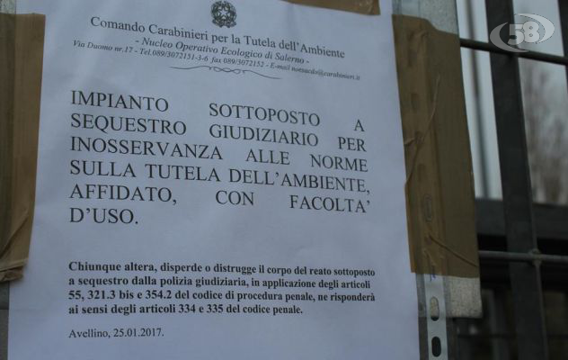 Sigilli allo Stir di Pianodardine: tre avvisi di garanzia