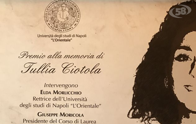 All'Orientale di Napoli un premio in memoria di Tullia Ciotola