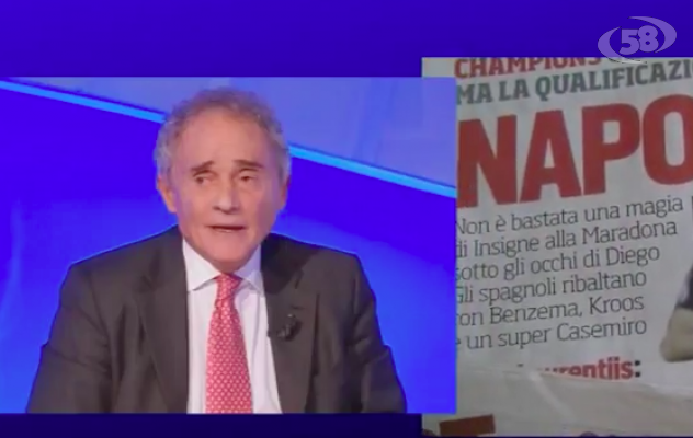 Il Real batte il Napoli, Di Marzio: ''Usciamo con onore. Speriamo nel ritorno''